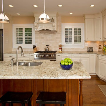 A Galley Kitchen Transformed to Meet Falls Church Homeowner's Vision