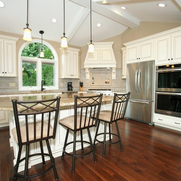 Elegant Antique White Kitchen