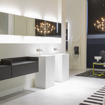 Bathroom Furniture- Traccia Collection by Antoniolupi