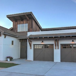 Contemporary/Rustic Home - Garage Doors And Openers
