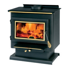 Summers Heat Free Standing Wood Burning Stove, 1.200 to 1.800 sq. ft.