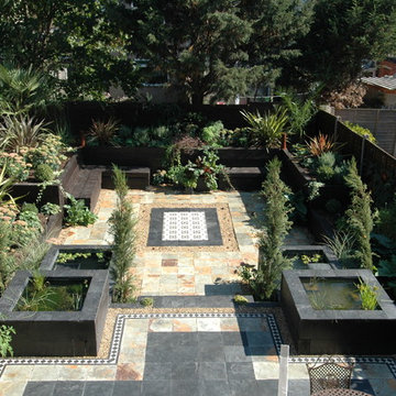 Overview of garden