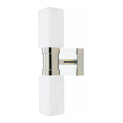 Hotel Square Double Wall LED Light - Bathroom Vanity Lighting