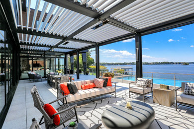 Home design - contemporary home design idea in Indianapolis