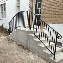 Wrought Iron Handrails - Home Fencing And Gates