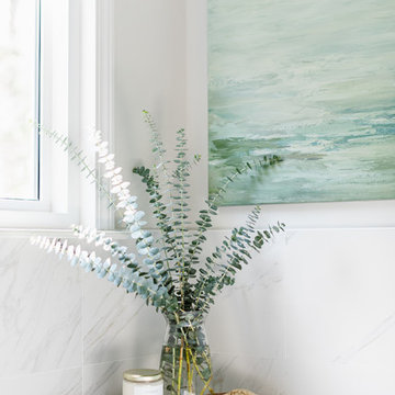 White & Bright Master Bathroom