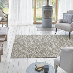 Willow Bough Rugs 28304 in Mole by William Morris - Rugs