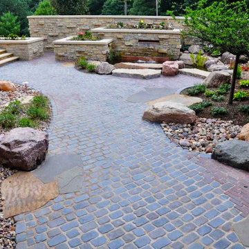 Courtstone Pavers  & Natural Wallstone