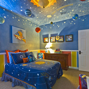 blue kids bedroom