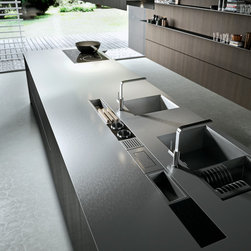 Kitchens // Arrital 'AK Project' // Available through Retreat Design - Kitchen Cabinetry