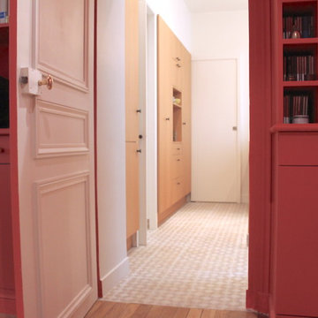 Rue de Saintonge Paris le Marais. Rénovation d'un 90m2