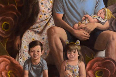 Custom Family Portrait Painting