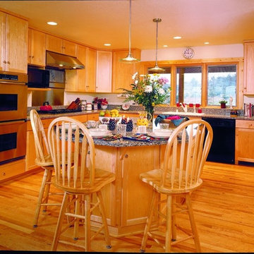 Log Home Kitchens