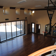 outdoor basketball court