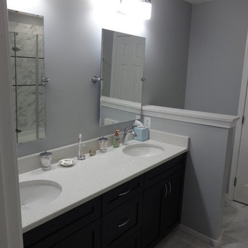 Sleek Modern Master Bathroom