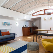 Houzzbesuch: In London ankert ein zum Hausboot umgebautes Segelschiff