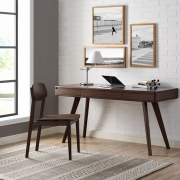 Currant Writing Desk, Black Walnut