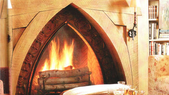great fireplace tilework