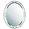 Kichler 41067 Pocelona Oval Mirror - 30" x 24" - Chrome