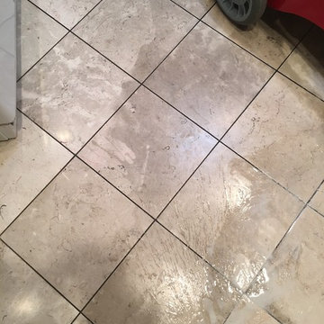 Removing Vinegar Spill from Marble Floor