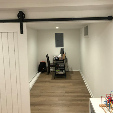 Basement Conversion-Family Living & Play Space