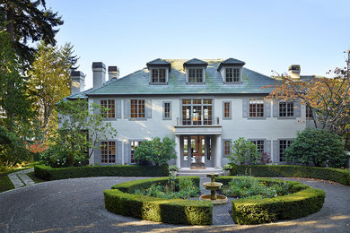 Traditional exterior home idea in Seattle