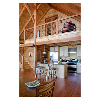 Lake Winnipesaukee Retreat - Rustic - Kitchen - Boston - by Bensonwood ...