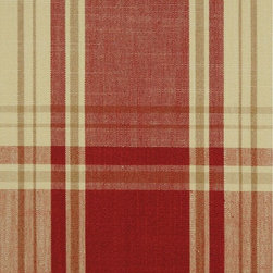 Cardinal Hudson Yarn Dyed Big Plaid Blackout Fabric - Fabric