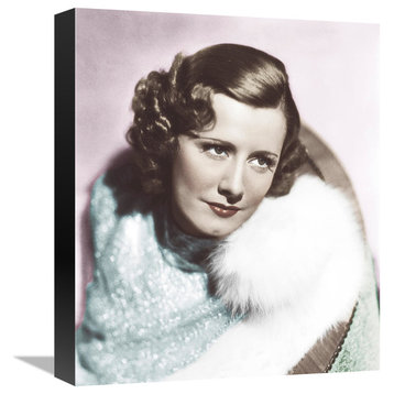 "Irene Dunne" Stretched Canvas Giclee by Hollywood Photo Archive, 14x16"