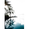 "Palm Pool 1" Artwork, Framed