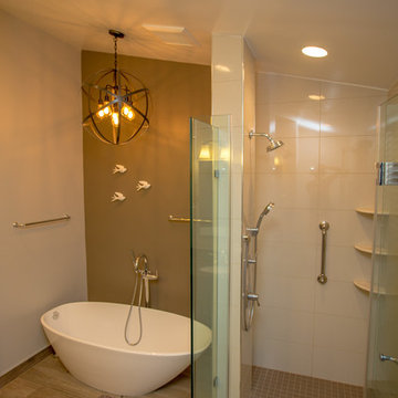 Small Master Bathroom Design & Remodel