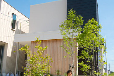 Modern exterior in Nagoya.