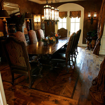 Hand Scraped Character Hickory Show Home