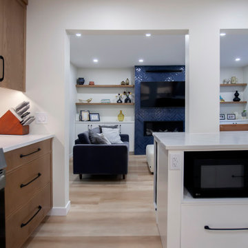 Fresh Galley-Style Kitchen