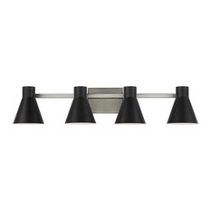 Towner 4-Light Wall/Bath, Black