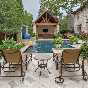 Dallas Backyard Pool & Retreat
