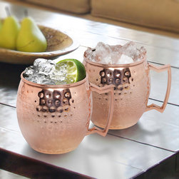 Epicureanist Moscow Mule Mugs (set of 2) - Cocktail Glasses