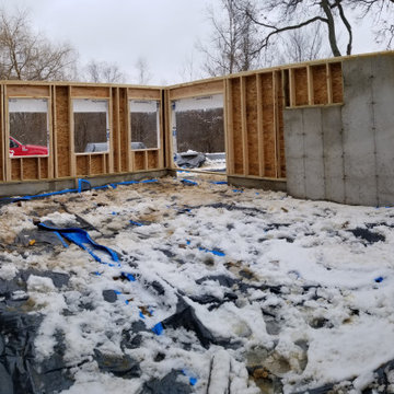 Two Story Home Addition with Home Gym and Four Seasons Room