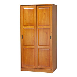 Pemberly Row 3 Door Armoire with 2 Drawer in Beech