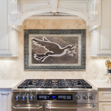 Kitchen Tile - The Dove- Custom stone tile for backsplash