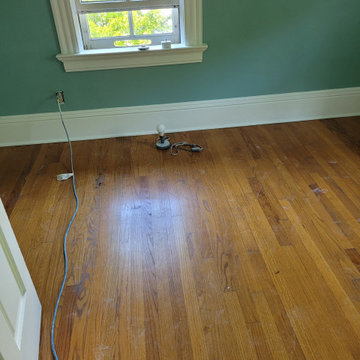 floor and stairway rehab in historical home