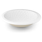 bathco - Dance Rhombus Bathroom Drop In Sink Swarovski Crystals Inlaid - Available as pre-order only. Lead time 8 weeks