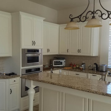 Modern Kitchen Remodel Done in an Ivory Color