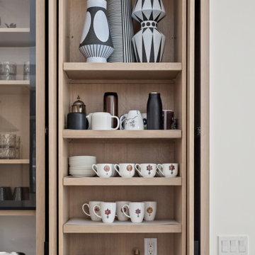 A Modern Kitchen Layered in Wood, Mixed Metals & Meaningful Collaboration