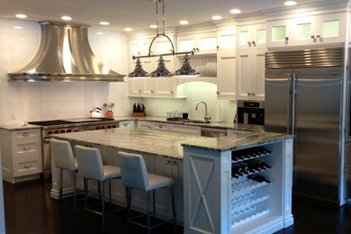 Kitchen - modern kitchen idea in New York