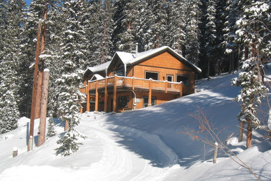Mountain style exterior home photo in Denver