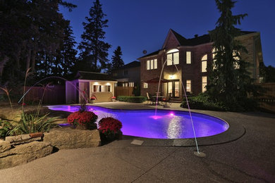 Inspiration for a timeless exterior home remodel in Toronto