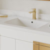 The Lockhart Bathroom Vanity, Single Sink, 48”, White, Freestanding