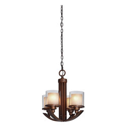 Artcraft Lighting - Transitional 4 Light Up Lighting ChandelierSierra Collection - Chandeliers