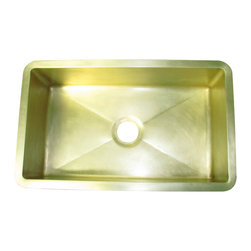 Brass Farmhouse Sink - Kitchen Sinks